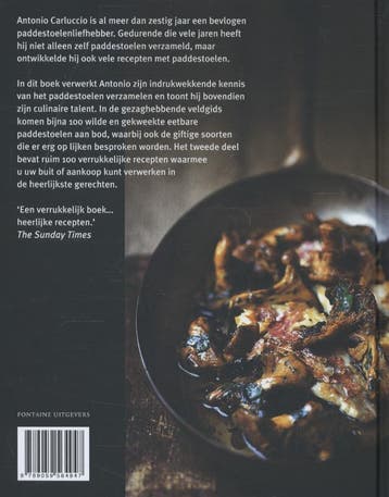 Paddestoelen uit de keuken van Carluccio 9789059564947, Boeken, Kookboeken, Verzenden, Zo goed als nieuw, Antonio Carluccio