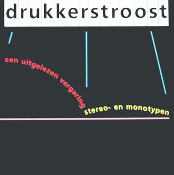 LP gebruikt - Various - Drukkerstroost, Verzenden, Zo goed als nieuw, Overige formaten
