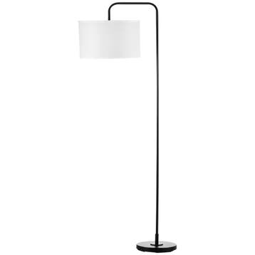 TRUUSK Staande Lamp Zwart Metaal - Inclusief Lampenkap - 180, Verzenden, Nieuw