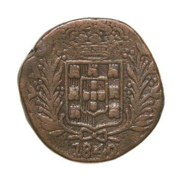 Portugees-India. D. Maria II (1834-1853). Tanga (60 Réis)
