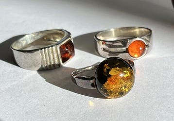 Pools Amber Ringen, Kettingen, Cameos, Armbanden, Oorbellen,