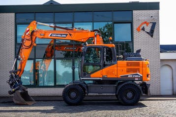 Develon DX140W-7 | 3.016 uur | 2024 | Mobiele graafmachine, Graafmachine
