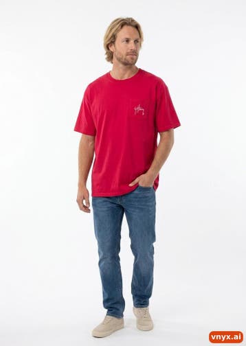 Guy Harvey T-shirts Heren maat XXL Rood Vintage, Ophalen of Verzenden, Nieuw, Guy Harvey