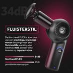 2dekans | Northwall Massage Gun - Northgun FLEX Massage, Ophalen of Verzenden, Zo goed als nieuw