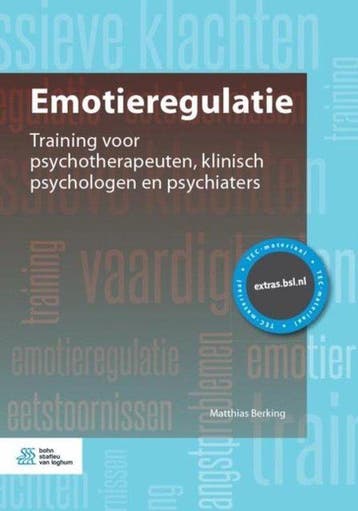 9789036814102 Emotieregulatie Matthias Berking, Verzenden, Nieuw, Matthias Berking