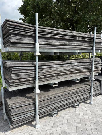Actie | Gebruikte kunststof rijplaten - gratis levering v.a., Ophalen of Verzenden, Gebruikt