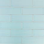 Wandtegel aria licht blauw mat 10x30 wandtegel, Ophalen, Nieuw, 10 m² of meer, Wandtegels