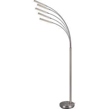 LED Vloerlamp - Trion Deer - 15W - Warm Wit 3000K - Dimbaar, Huis en Inrichting, Lampen | Vloerlampen, Ophalen of Verzenden, Nieuw