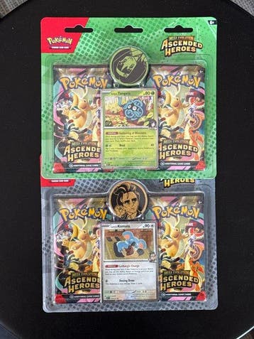 Pokémon - 2 Blisterverpakking - 2x Mega Evolution Ascended, Nieuw