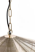 2dekans | Light & Living Hanglamp Bahoto – Luxe Gouden, Ophalen of Verzenden, Zo goed als nieuw