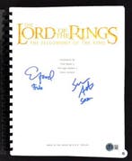 Lord of the Rings - Elijah Wood & Sean Astin - Signed Script, Verzamelen, Nieuw