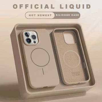 Magnetisch Siliconen Hoesje voor iPhone 11 t/m 17 Pro Max |, Verzenden, Nieuw
