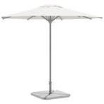 vidaXL Parasolvoetplaten 4 st driehoekig 14 kg graniet grijs, Verzenden, Nieuw, Parasolvoet