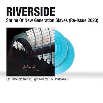 Riverside - Shrine of New Generation Slaves (Transparent, Verzenden, Nieuw in verpakking