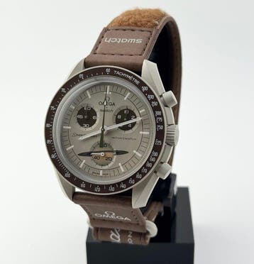 Omega x Swatch - MoonSwatch - Mission to Saturn - Zonder, Nieuw