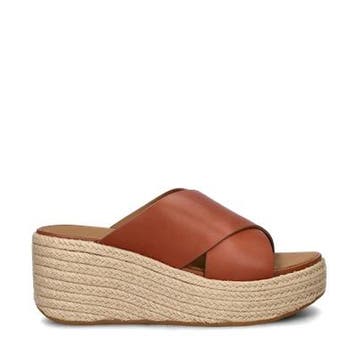 Fitflop Platform slippers voor dames in het Cognac, Slippers, Overige kleuren, Verzenden, Nieuw
