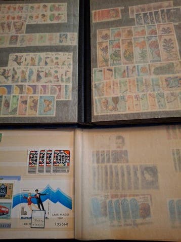 Hongarije 1989 - Hongarije in twee albums veel leuk motief,, Gestempeld