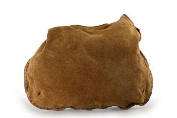 Manfield Clutch Bruin, Verzenden, Zo goed als nieuw, Bruin