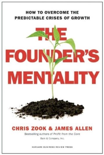 Founders Mentality - Chris Zook 9781633691162, Verzenden, Zo goed als nieuw, Chris Zook