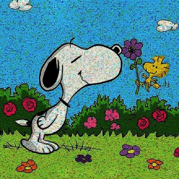 David Law (1967) - Crypto Snoopy - Springtime, Antiek en Kunst