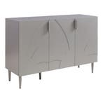 Commode Starvili dressoir 75x115x38 cm grijs [en.casa], Verzenden, Nieuw