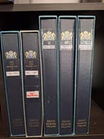 Nederland 1867/1989 - 5x DAVO Album + Kiloware + Steckalben, Postzegels en Munten, Postzegels | Nederland, Gestempeld