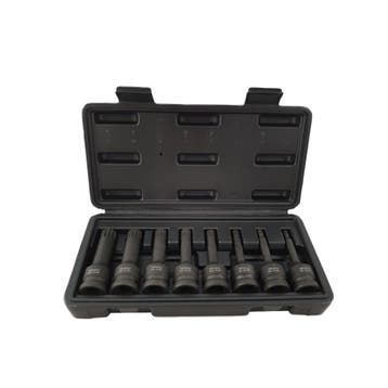 1/2 Krachtdoppen set spline 8-delig, Auto diversen, Autogereedschap, Verzenden, Nieuw