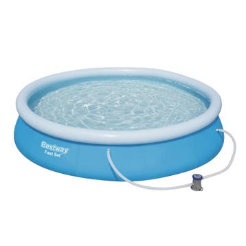 Fast Set zwembad 457x84 cm (incl. filterpomp), Verzenden, Nieuw, Zwembadpomp
