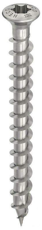 OUTLET HECO TOPIX-Plus gevelschroef 5x40mm - lenskop - RVS -, Ophalen of Verzenden, Nieuw