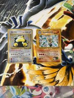 Pokémon - 2 Card - Snorlax No.143 + Giovanni’s Machamp, Nieuw