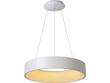 Lucide TALOWE - Hanglamp - Ø 60 cm - Dimbaar - Wit, Verzenden, Nieuw