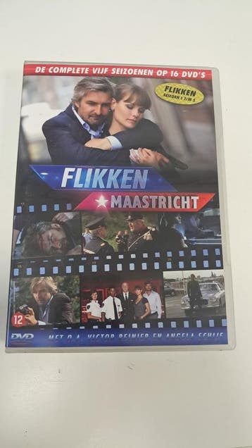 Flikken Maastricht Seizoen 1 & Seizoen 2 + Extra Afleveringe, Verzenden, Nieuw in verpakking