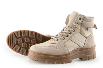 Cafe Moda Enkellaarzen in maat 39 Beige, Verzenden, Beige, Cafe Moda, Lage of Enkellaarzen