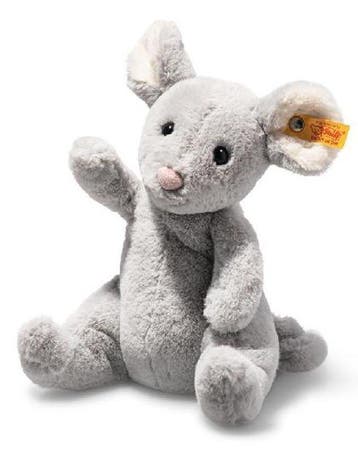 Steiff pluche muis Cheesy lichtgrij van €29,90 voor €14,95, Ophalen of Verzenden, Nieuw