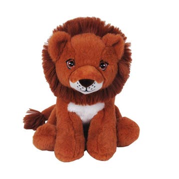 Leeuw Ziggy knuffel - pluche - roodbruin - 23 cm, Verzenden, Nieuw