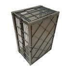 Vouwkrat, 525x355x265 mm, grijs pp, gebruikt, Ophalen of Verzenden, Gebruikt