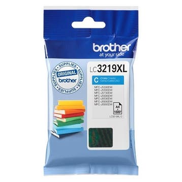 Brother LC-3219XL C inktcartridge cyaan hoge capaciteit, Verzenden, Nieuw, Cartridge, Brother