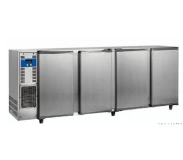 RVS Barkoelkast met 4 Deuren | 783 Liter | 267.5x56.5x(H)..., Verzenden, Nieuw in verpakking
