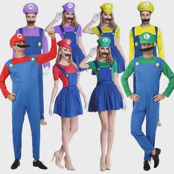 Super Mario & Luigi Cosplay Kostuum voor Volwassenen - Feest, Verzenden, Nieuw