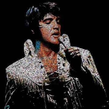 David Law - Crypto Elvis II - 2.0 - Format 60x60