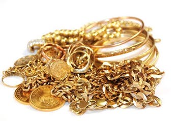 GOUDEN SIERADEN VERKOPEN? KAPOT OF HEEL - TIEMAN JUWELIERS, Gebruikt, Ophalen of Verzenden, Met edelsteen, Goud