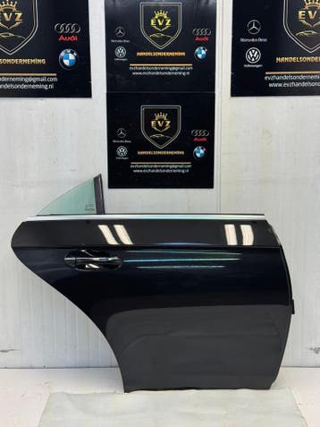 Portier 4-deurs rechts achter Mercedes CLS Klasse 350 zwart, Gebruikt, Achter, Mercedes-Benz, Deur