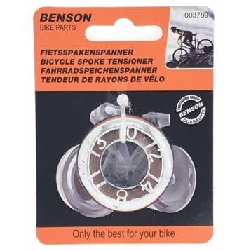 Benson Fiets spaaksleutel - Chroom - Vanadiumstaal - 8-14..., Ophalen of Verzenden, Nieuw, Wiel