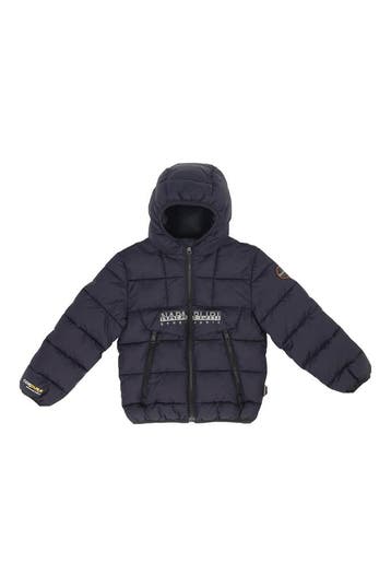 Napapijri Winterjas Jongens in maat 116 Blauw, Kinderen en Baby's, Verzenden, Zo goed als nieuw, Napapijri, Jongen of Meisje