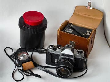 Kodak SIX-20 Brownie C + Hama developing tank + Sekonic, Nieuw