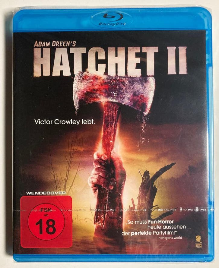 HATCHET 2 (IMPORT WITHOUT DUTCH SUBS) (IN SEAL) (BLURAY), Cd's en Dvd's, Blu-ray, Gebruikt, Verzenden