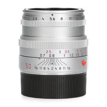 Leica 50mm f/2 Summicron-M (11825) - 1 jaar garantie, Audio, Tv en Foto, Fotografie | Lenzen en Objectieven, Ophalen of Verzenden