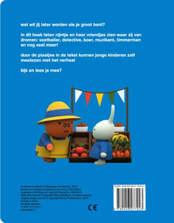 Wat wil jij later worden? 9789056477943 Dick Bruna, Verzenden, Gelezen, Dick Bruna
