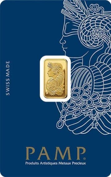 2,5 gram - Goud .999 - PAMP, Switzerland - Verzegeld en met
