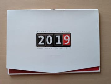 België 2019 - België - Belgie - De jaarlijkse envelop in de, Gestempeld